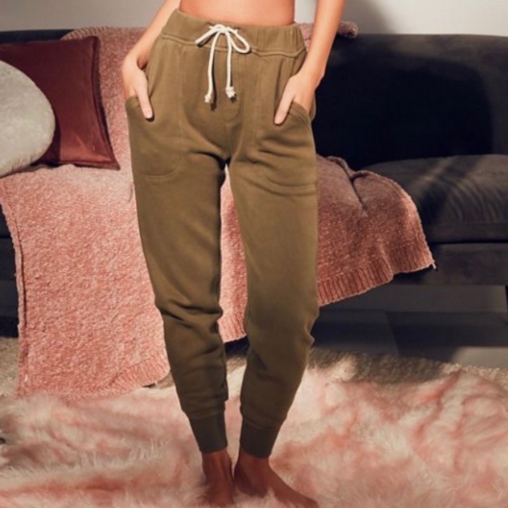 Out from under jogger pant from Urban Outfitters